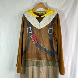 Fortnite hooded, one piece jumpsuit costume costume
